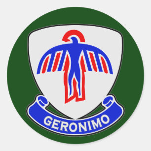 Sticker Rond 501e Régiment d'infanterie (aéroporté)