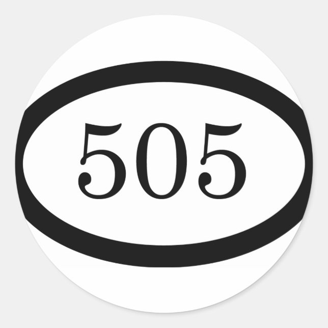 Sticker Rond 505 Infanterie parachute (Devant)