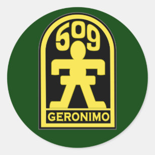 Sticker Rond 509e régiment d'infanterie (SSI)
