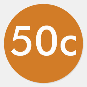 Sticker Rond 50c