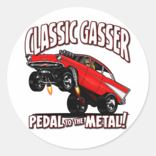 Sticker Rond 57 GASSER Flair