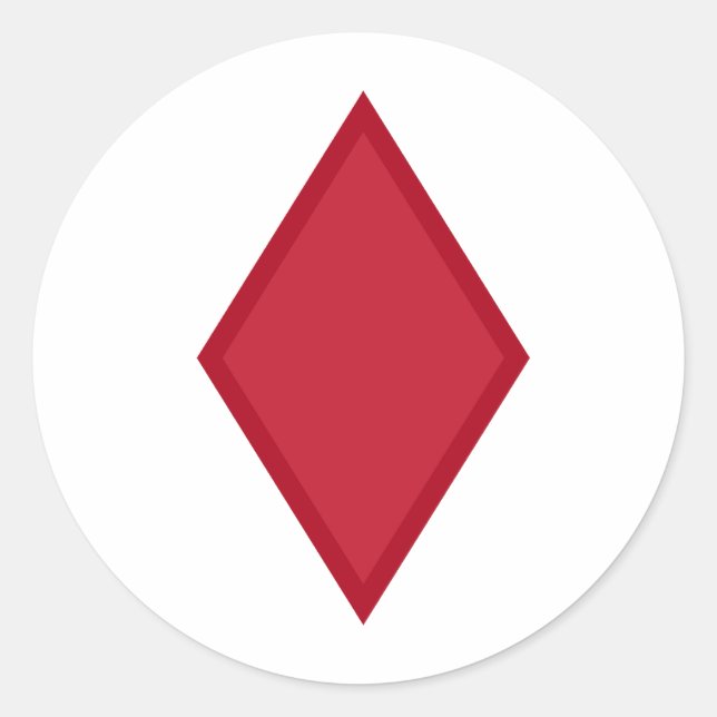 Sticker Rond 5e division d'infanterie - Patch d'insignes (Devant)