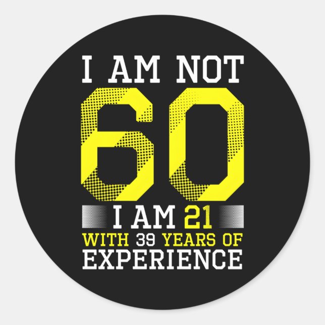 STICKER ROND 60E 60 (Devant)