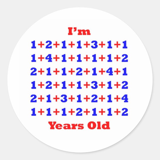Sticker Rond 67 ans ! (Devant)