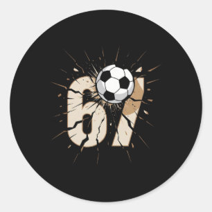 Sticker Rond 67 Brainrot Youth Soccer Drip - Drôles d'enfants 6