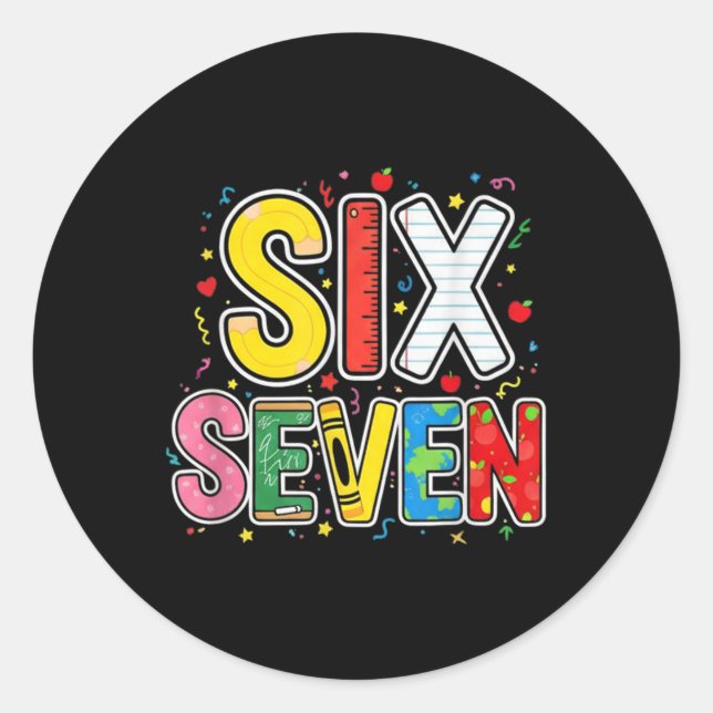 Sticker Rond 67 Chemise Pour Enseignants 67 Mème Femmes Enseign (Devant)