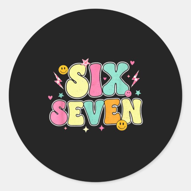 Sticker Rond 67 Chemise Pour Enseignants 67 Mème Femmes Enseign (Devant)