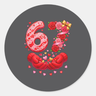 Sticker Rond 67 Saint-Valentin 6 7 Mème Pyjama Vacances Gen Alp