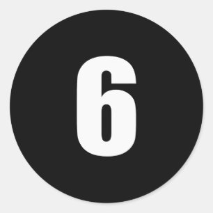 Sticker Rond 67 Six Seven 6 7 Conception de Mème Drôle 6 7 Avan