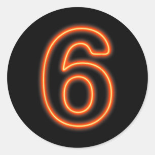Sticker Rond 67 Sixty Seven Déguisement d'Halloween Coloré Drôl