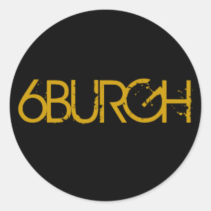STICKER ROND 6 BURGH