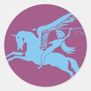 Sticker Rond 6th Airborne