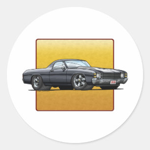 Sticker Rond 71 El Camino