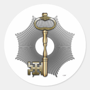 Sticker Rond 7e degré : Provost et Juge