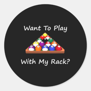 Sticker Rond 8 Billard Bal Ou Conception De Pool League