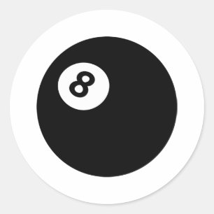 Sticker Rond 8 boules