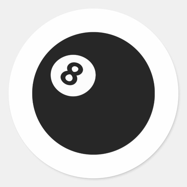 Sticker Rond 8 boules (Devant)