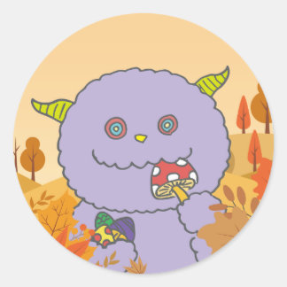 STICKER ROND 9月モンスターシール