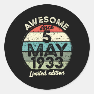 Sticker Rond 90 5 Mai 1933 90E
