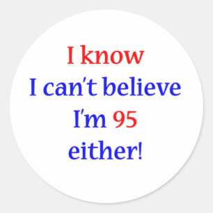 Sticker Rond 95 l'un ou l'autre