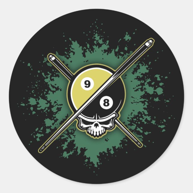 Sticker Rond 98 Balle (Devant)