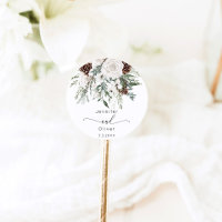 À feuillage persistant mariage d'hiver