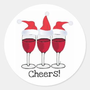 STICKER ROND À LA VOTRE ! COPIE DE CASQUETTES DE VIN ROUGE ET