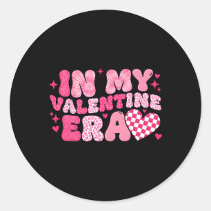 Sticker Rond À l'époque de mon Valentin