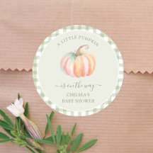 A Little Pumpkin is On The Way Fall Baby Shower