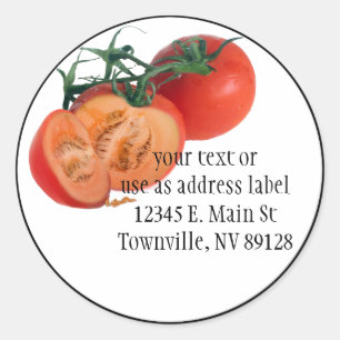 Sticker Rond À - Melon (Fruit Étrange)