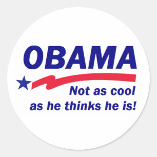Sticker Rond aaobamacool