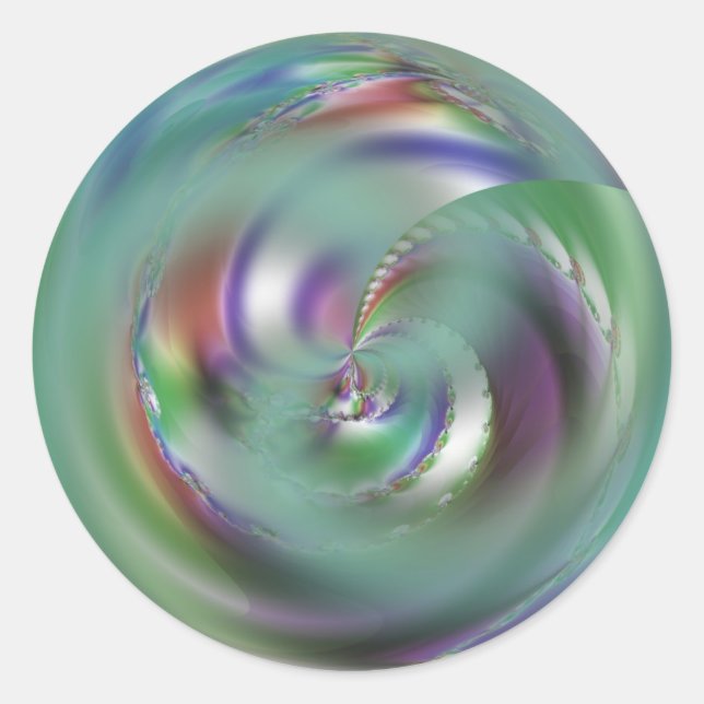 Sticker Rond Abalone (Devant)