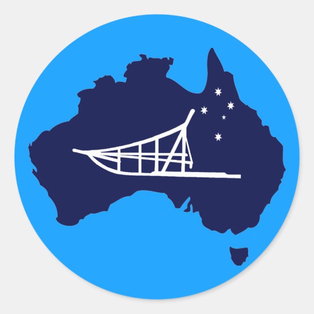 Sticker Rond Abandonner (Devant)