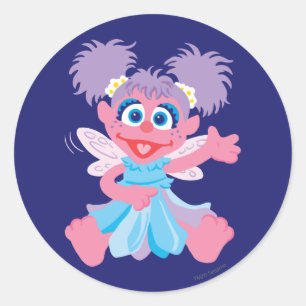 Sticker Rond Abby Cadabby Fairy