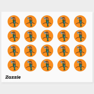 Sticker Rond Abeille