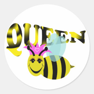 Sticker Rond abeille