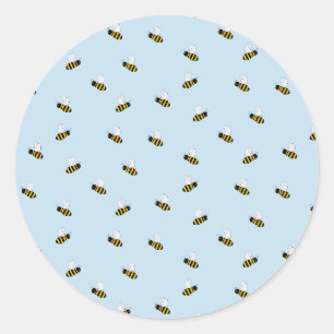 Sticker Rond Abeilles