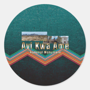 Sticker Rond ABH Avi Kwa Ame NM