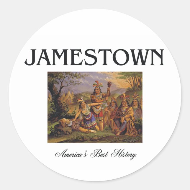 Sticker Rond ABH Jamestown (Devant)
