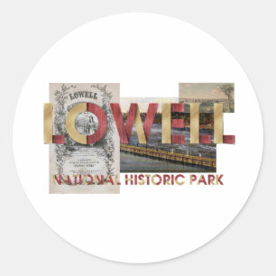 Sticker Rond ABH Lowell NHP