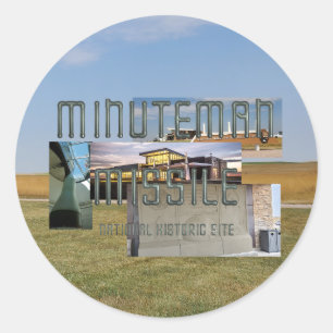 Sticker Rond ABH Minuteman Missile