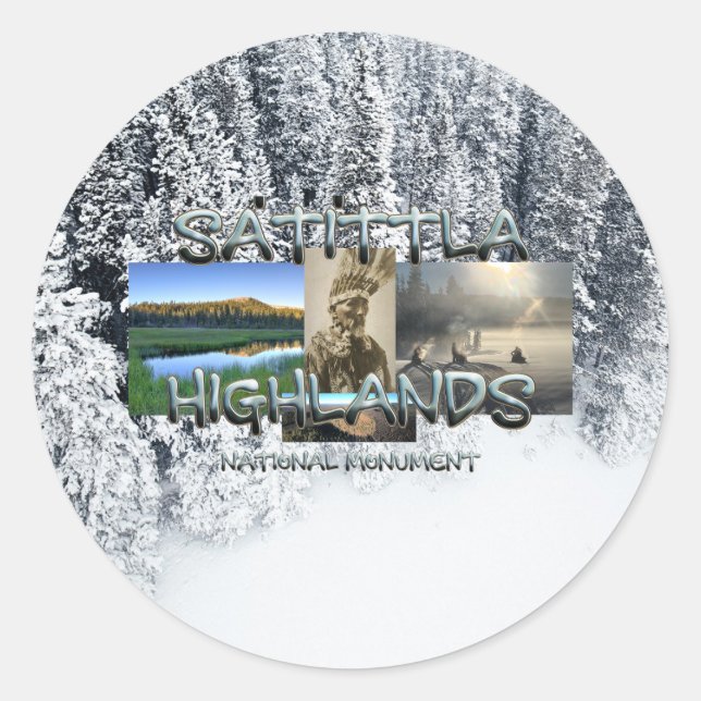 Sticker Rond ABH Satittla Highlands NM (Devant)