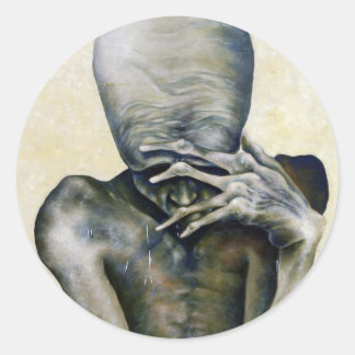 Sticker Rond Absence de rien