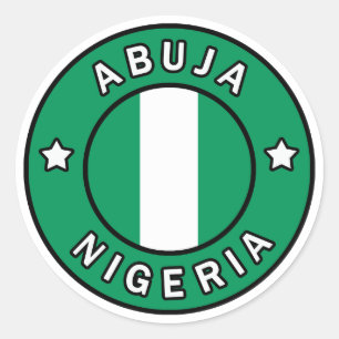 Sticker Rond Abuja Nigeria
