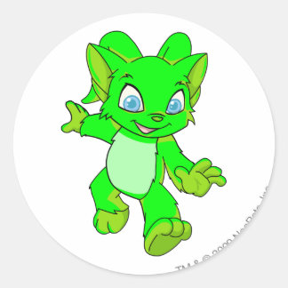 Sticker Rond Acara brillant