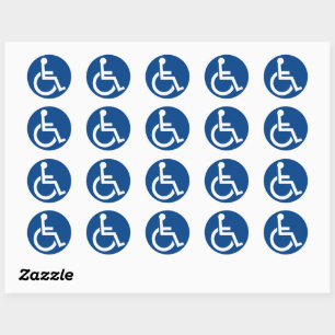 Sticker Rond Accessibilité