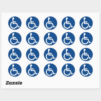 Sticker Rond Accessibilité