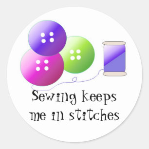 Sticker Rond Accessoires de couture