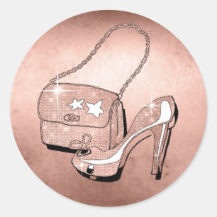 Sticker Rond Accessoires de parties scintillant et de brillance