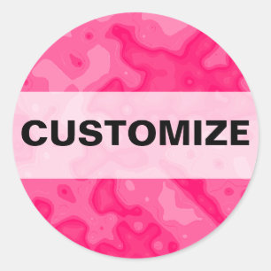 Sticker Rond Accident de l'usine de gomme à bulle